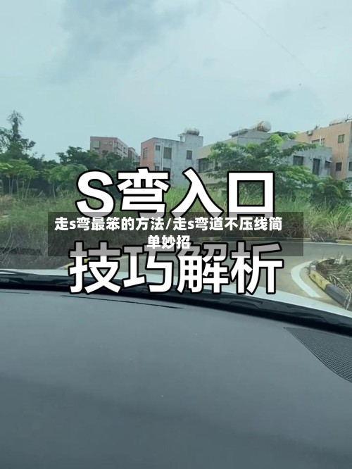 走s弯最笨的方法/走s弯道不压线简单妙招