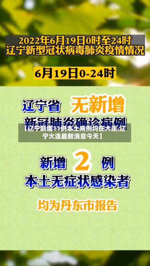 【辽宁新增11例本土病例均在大连,辽宁大连最新消息今天】
