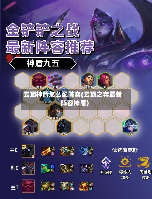 云顶神盾怎么配阵容(云顶之弈最新阵容神盾)-第2张图片
