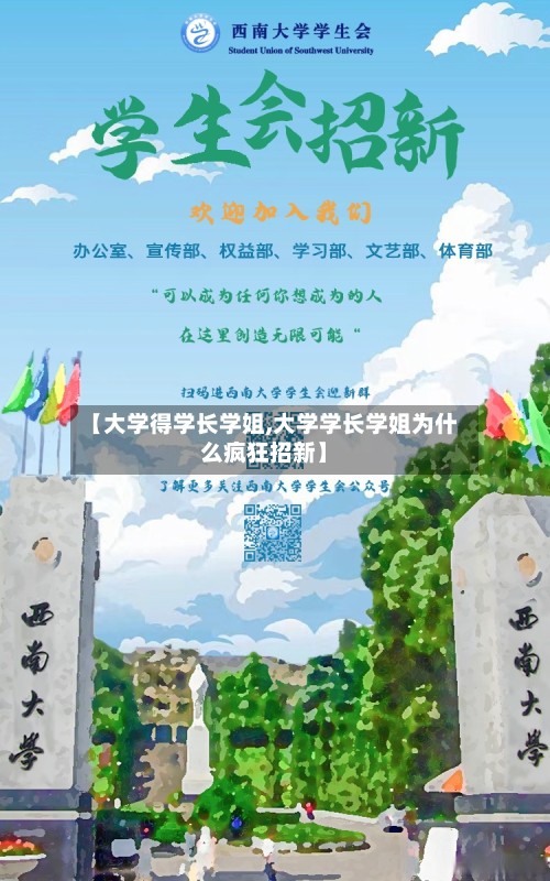 【大学得学长学姐,大学学长学姐为什么疯狂招新】-第2张图片