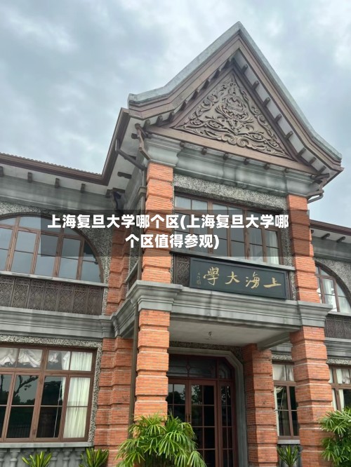上海复旦大学哪个区(上海复旦大学哪个区值得参观)-第2张图片