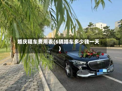 婚庆租车费用表(6辆婚车多少钱一天)