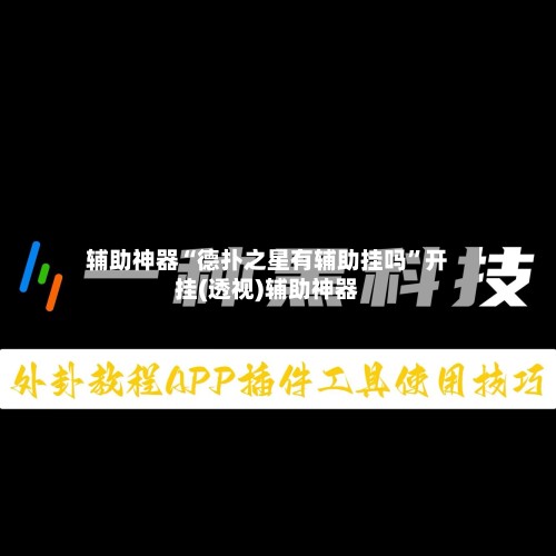 辅助神器“德扑之星有辅助挂吗”开挂(透视)辅助神器-第3张图片