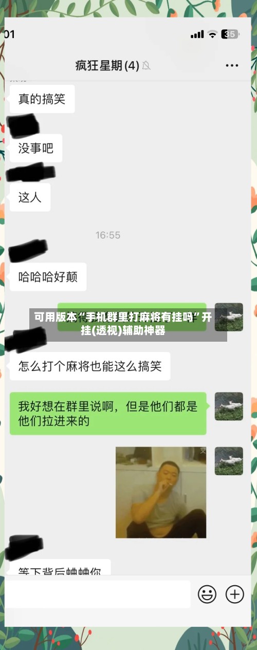 可用版本“手机群里打麻将有挂吗”开挂(透视)辅助神器-第3张图片