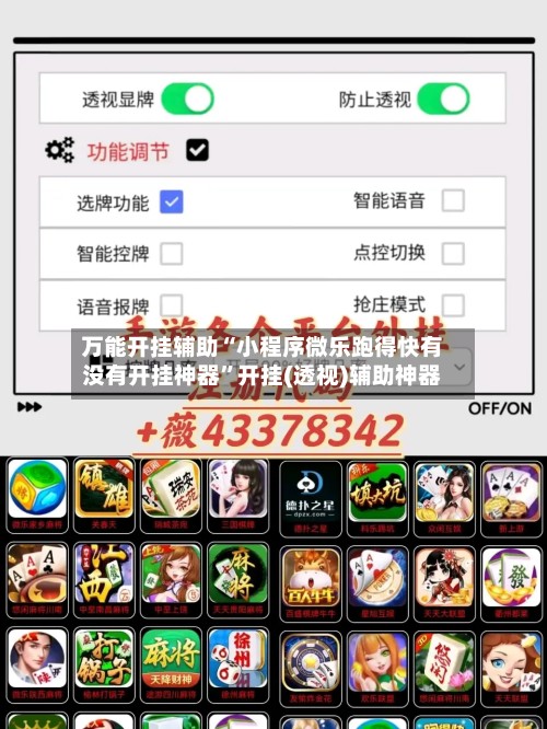万能开挂辅助“小程序微乐跑得快有没有开挂神器	”开挂(透视)辅助神器-第2张图片